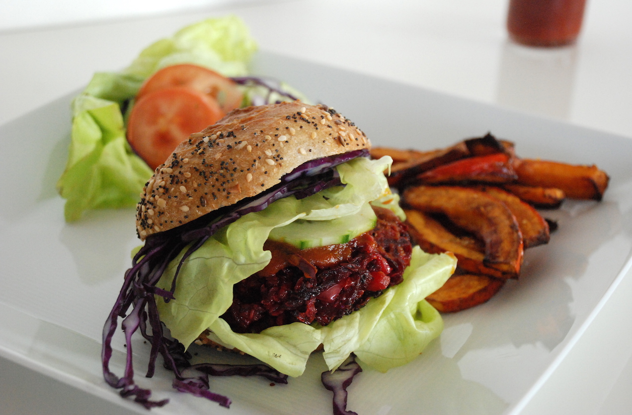 Rote-Bete - Die Powerknolle als Veggie-Burger - NaturallyGood