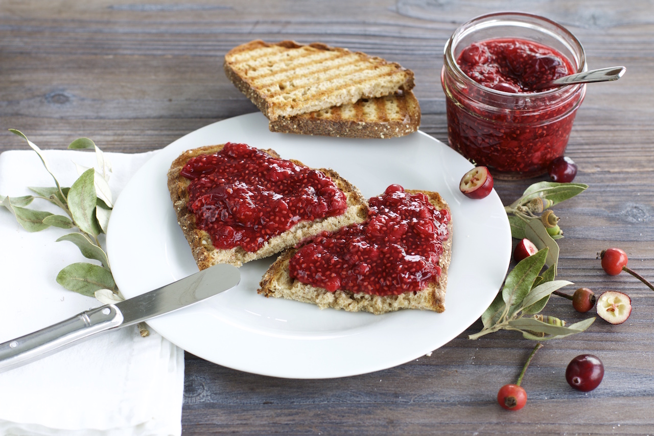 Superfood Cranberries | Clean Eating Frühstück: Gesunde Cranberry-Chia ...