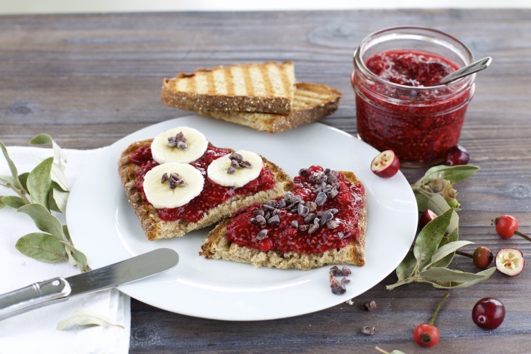 Superfood Cranberries | Clean Eating Frühstück: Gesunde Cranberry-Chia ...