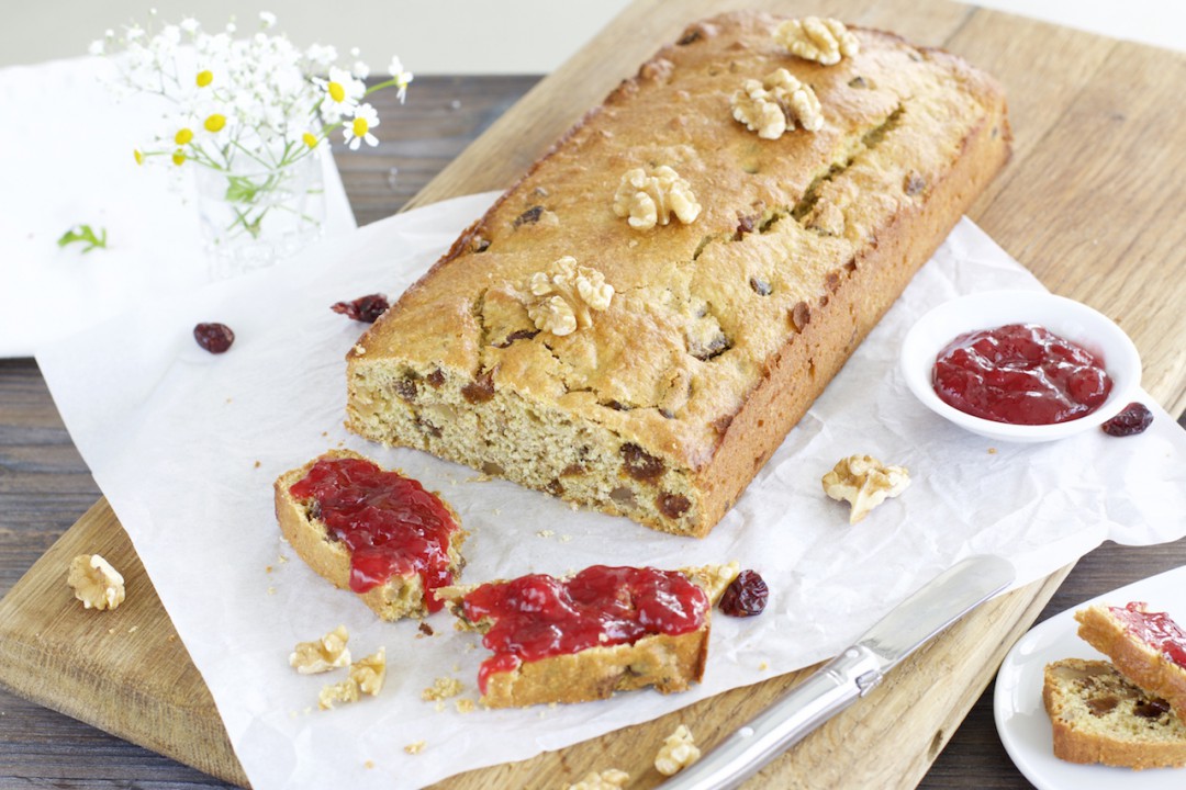 Clean Eating Frühstücksbrot: Aprikosen-Walnuss-Früchtebrot selbst ...