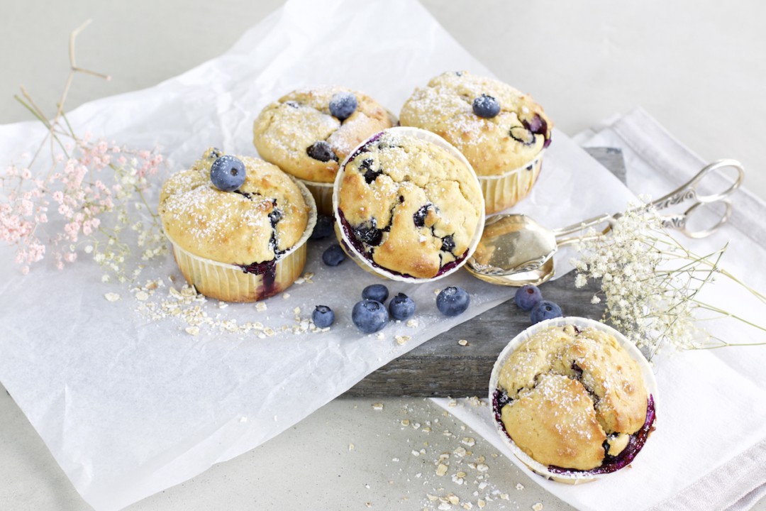 BlaubeerJoghurtMuffins + Tipps zum gesunden Backen NaturallyGood