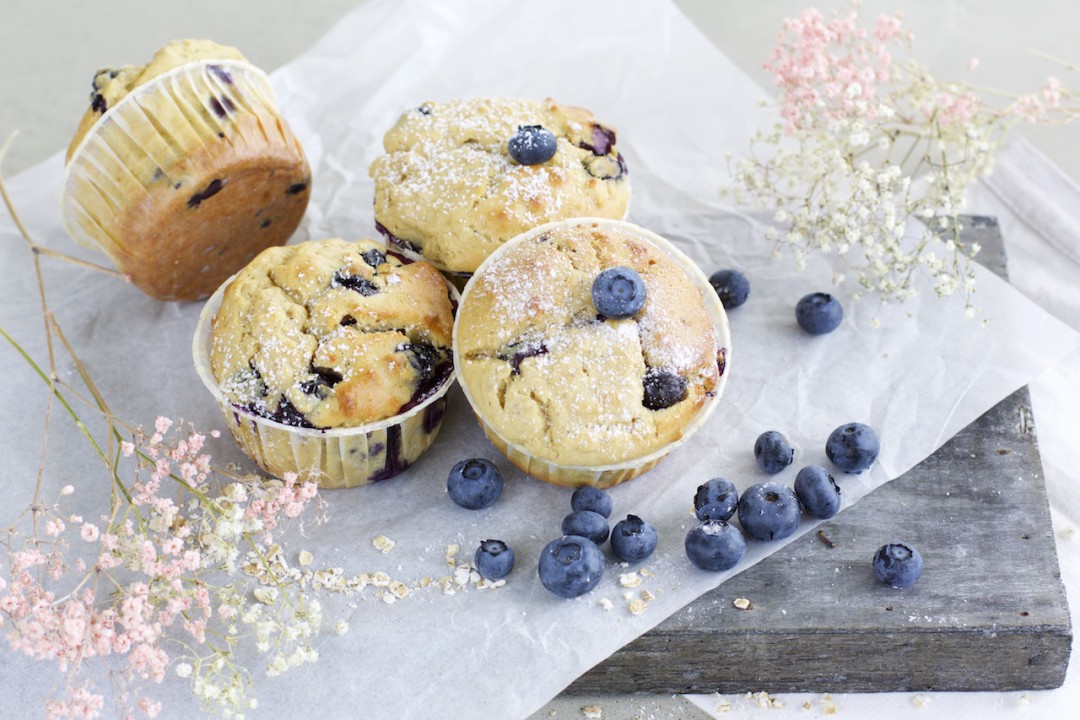 BlaubeerJoghurtMuffins + Tipps zum gesunden Backen NaturallyGood