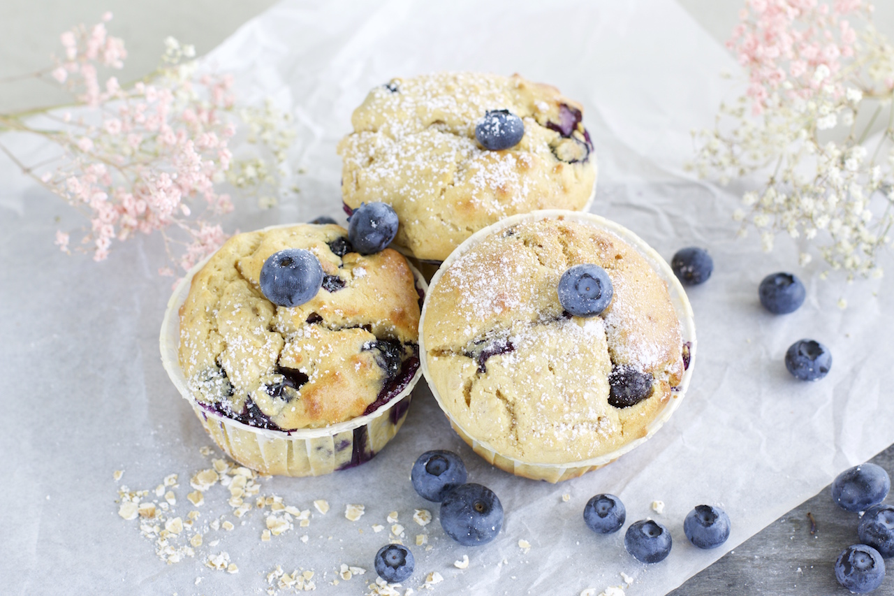 BlaubeerJoghurtMuffins + Tipps zum gesunden Backen NaturallyGood