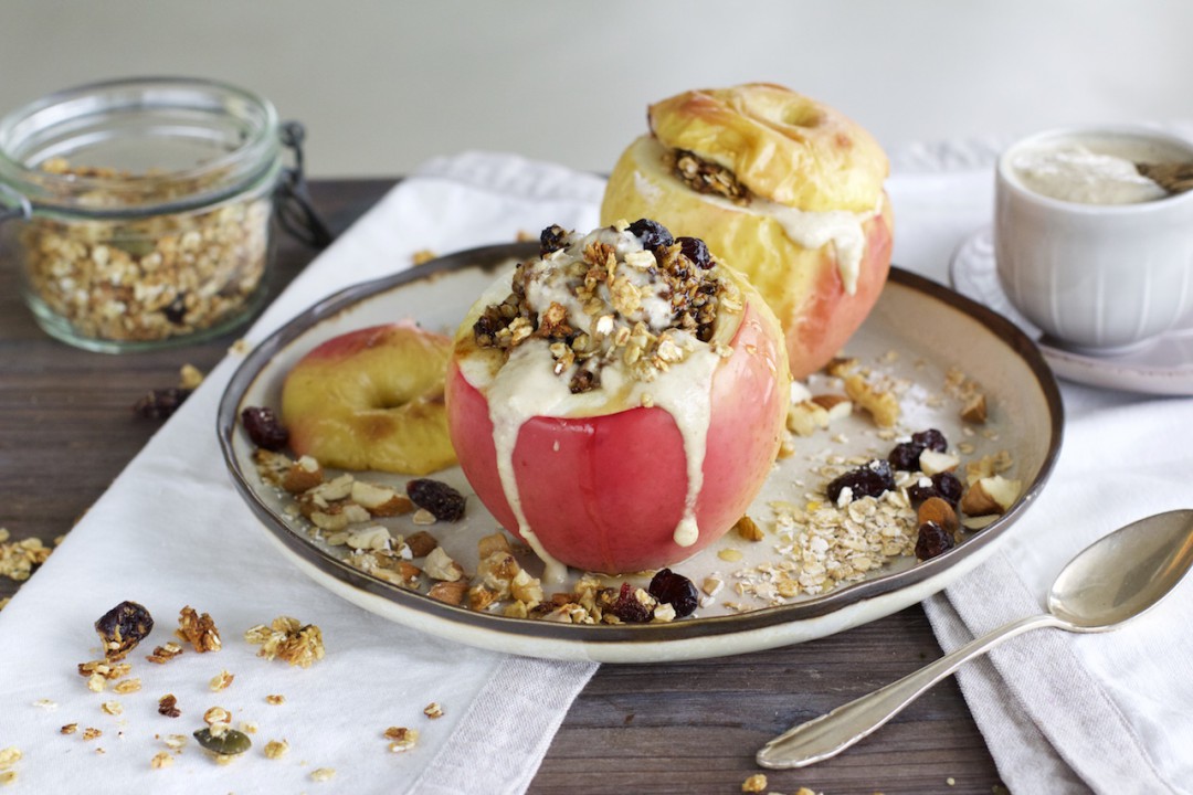 Gesund durch den Advent - 11 Tipps {Rezept: Gesunder Bratapfel mit ...