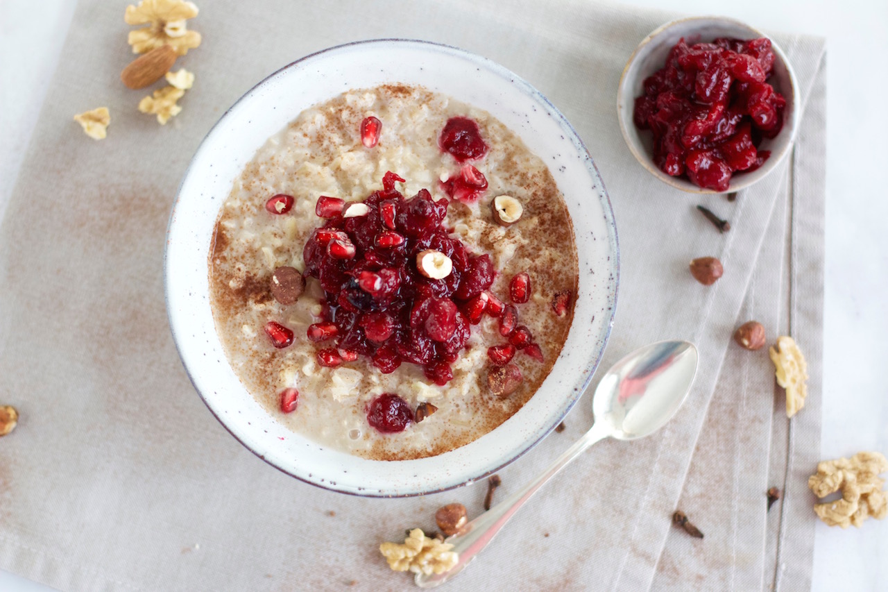 Gesunder (Vollkorn-) Milchreis mit Beeren-Kompott {zuckerfrei ...